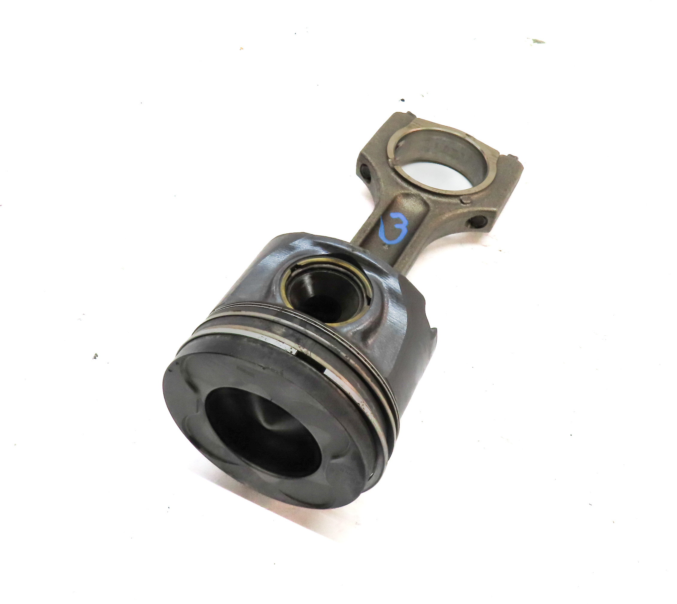 07-13 BMW 1 3 5 X3 X5 Z4 (E60 E70 E85 E89 E90 F10) 3.0L N52 ENGINE PISTON & ROD — exact item pictured